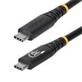 StarTech.com 2m USB-C Cable, USB4 20Gbps - Black
