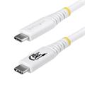StarTech.com 2m USB-C Cable, USB4 20Gbps - White