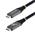 StarTech.com 50cm USB4 Cable, USB-C 80Gbps - Black