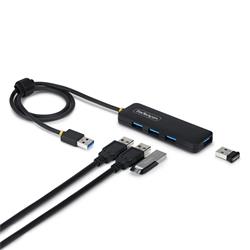 StarTech.com 4-Port USB-A Hub, 5Gbps