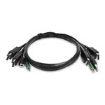 StarTech.com Dual-DisplayPort KVM Cable