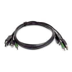 StarTech.com Dual-DisplayPort KVM Cable