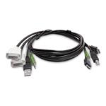 StarTech.com 2x DVI to 2x HDMI KVM Cable
