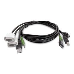 StarTech.com 2x DVI to 2x HDMI KVM Cable