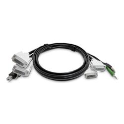 StarTech.com Dual-DVI KVM Cable, USB 2.0