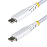 StarTech.com 1ft USB-C Charging Cable - White
