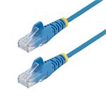 StarTech.com 25cm Blue Slim CAT6 Cable
