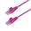 StarTech.com 25cm Pink Slim CAT6 Cable