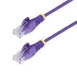 StarTech.com 25cm Purple Slim CAT6 Cable