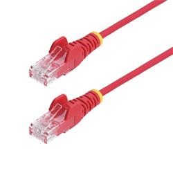 StarTech.com 25cm Red Slim CAT6 Cable
