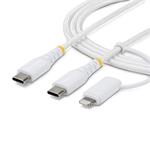 StarTech.com USB-C Cable with Lightning